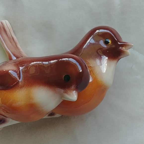 Vintage ceramic bird robin bud vase - Picture 8 of 11